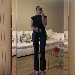EdiKted Faux “Leather” Pant